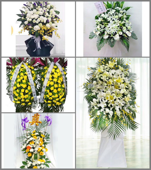 福建福州永泰县梧桐镇盘富村白事花篮预定